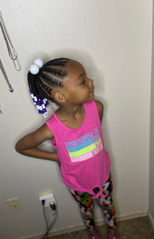 Kid Natural Style (No Weave) at Braided Perfection in Fayetteville, AR