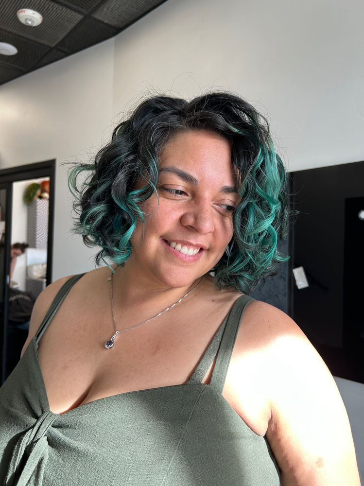 add on: haircut at Deya Does My Hair in Logan, UT