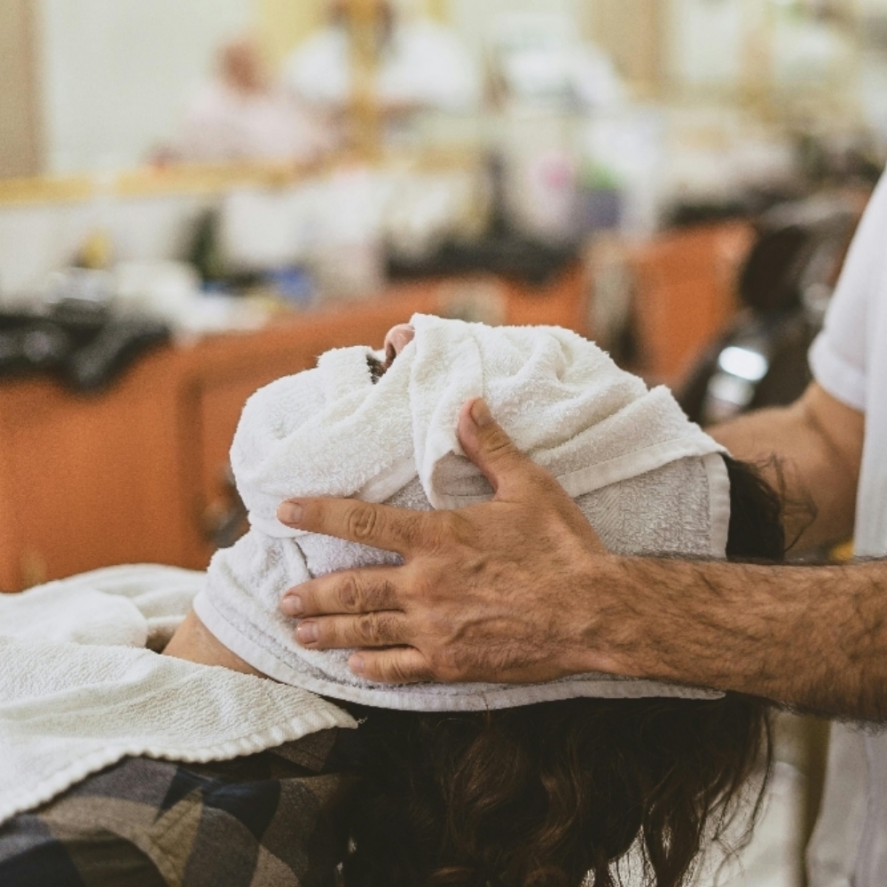 Facial at Grace & Grit Barber Co in Knoxville, TN