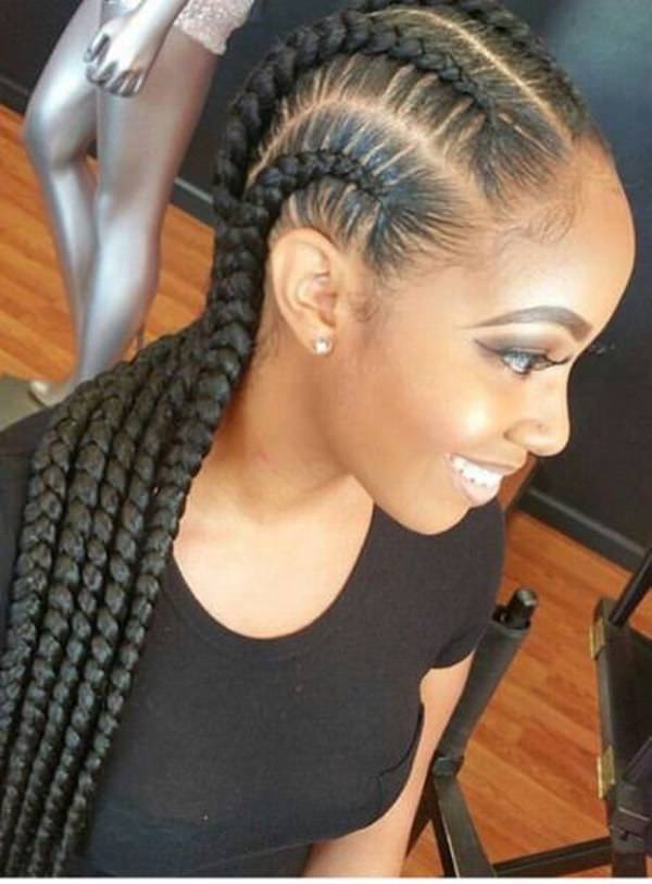 Feedin Braids (Four braids)
