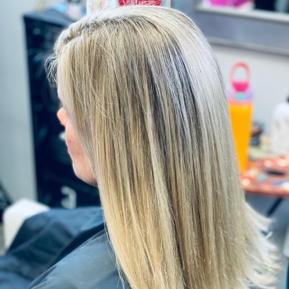 Partial Highlights at REBEL Beauty By Brandalyn in Coppell, TX