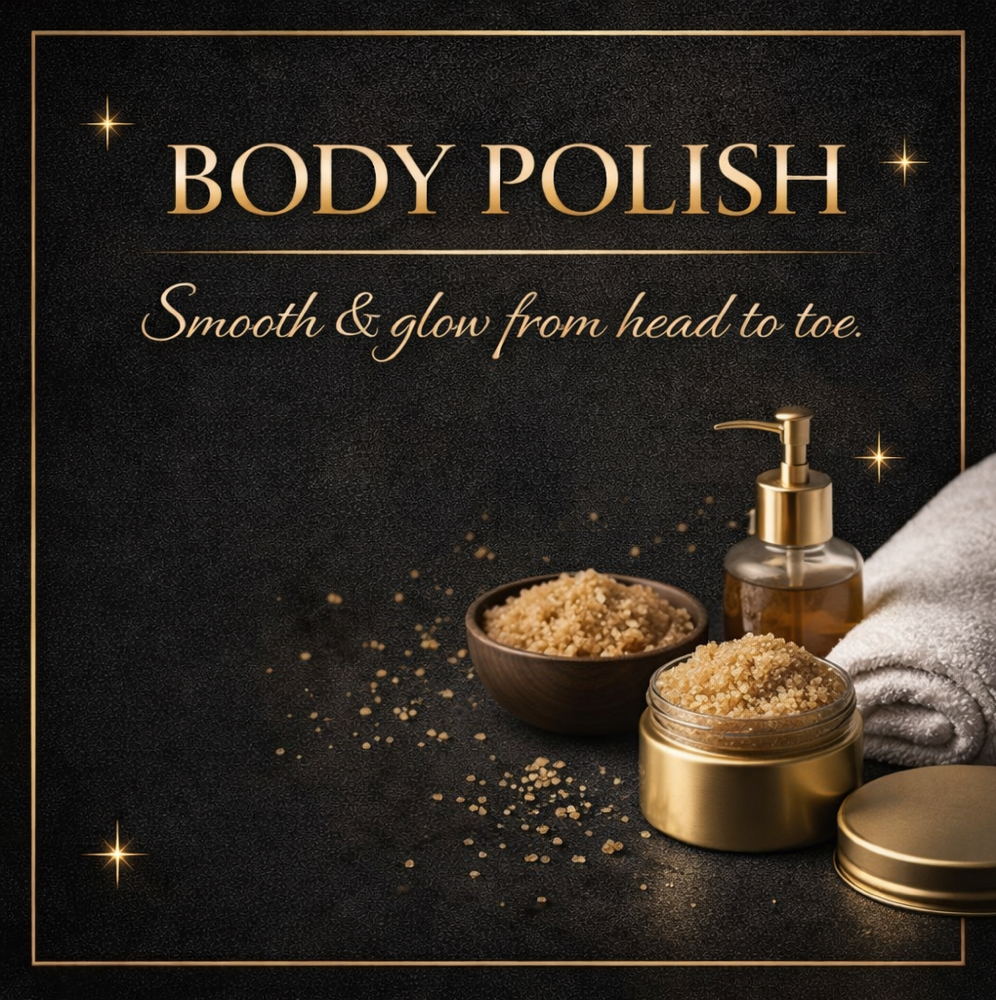 The Golden Aura Body Polish at The Golden Aura Esthetics & Wellness LLC in Waldorf, MD