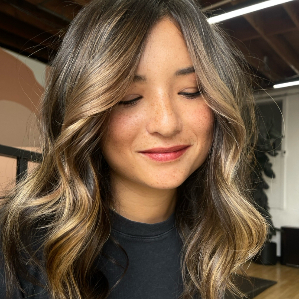 Partial Highlight/Balayage at Sea Hair Salon in Oceanside, CA