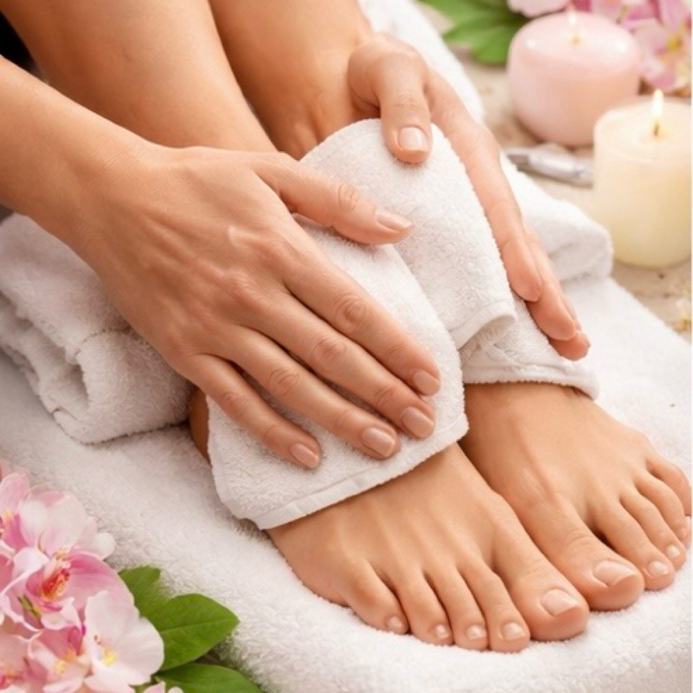 Basic Gel Pedicure at Wisp Salon and Spa in Hattiesburg, MS