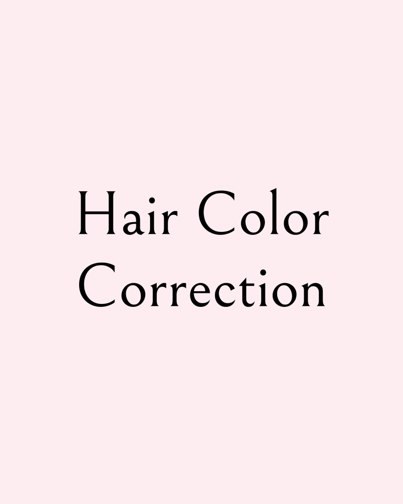 Hair Color Correction