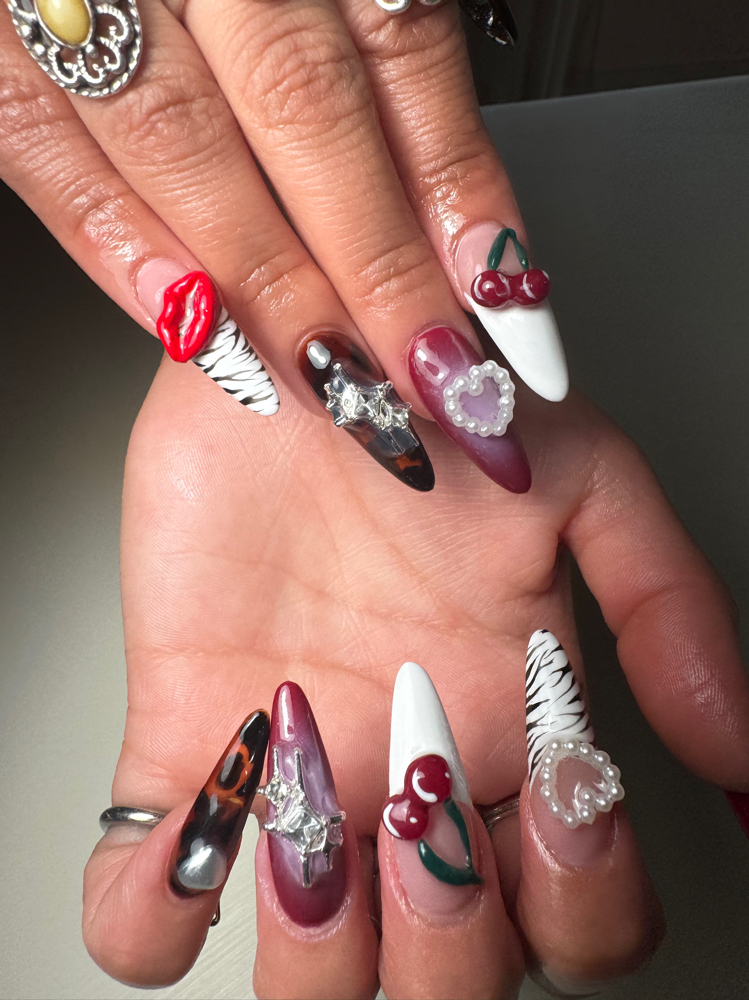 Gel X freestyle at Icygirlnailz in Vancouver, WA