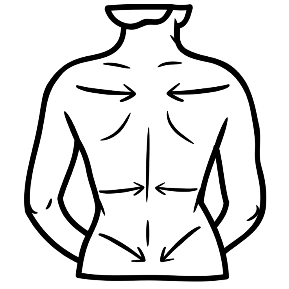 Male Full Back Wax at Wicked Waxing Studio in Lexington, KY