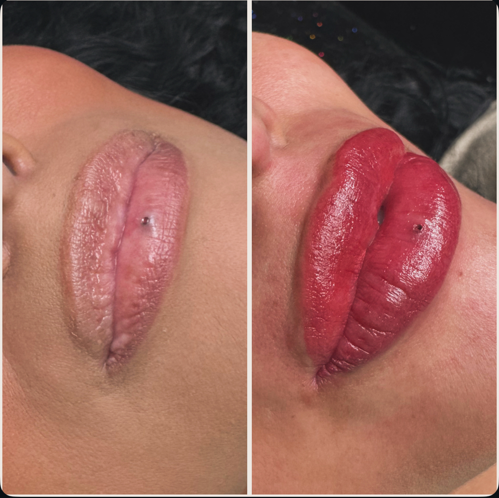Lip Blush Tattoo
