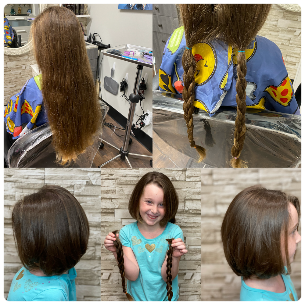 Child Cut & Style (10 & under)