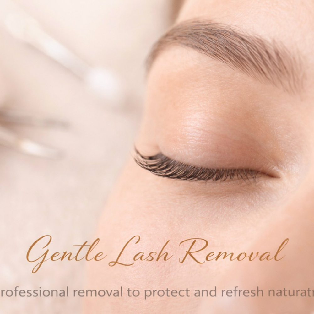 Gentle Lash Removal at Sunflower Beauty in Whitney, TX