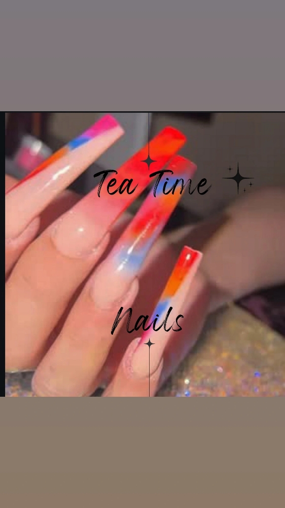 2 Week FILL at Tea Time Nails in Merced, CA