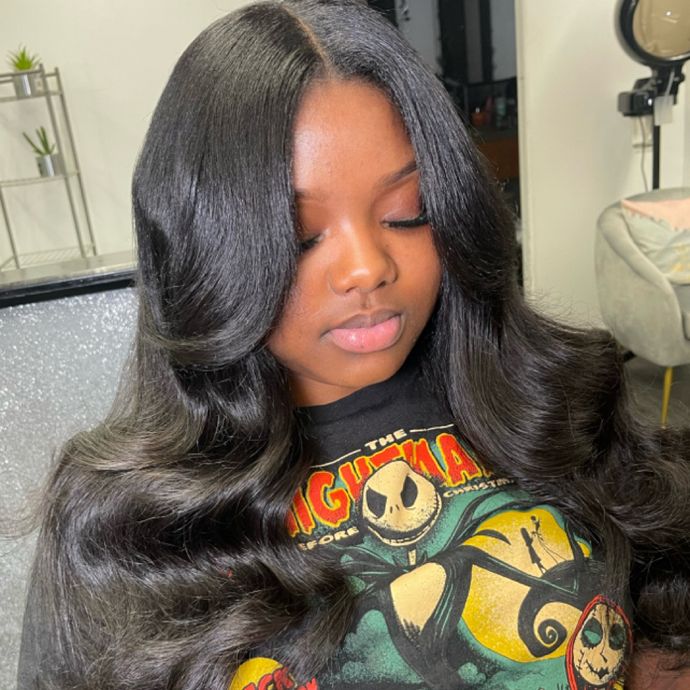 Tape-In + Sewin Hybrid at HairRaisorz in Kenmore, NY