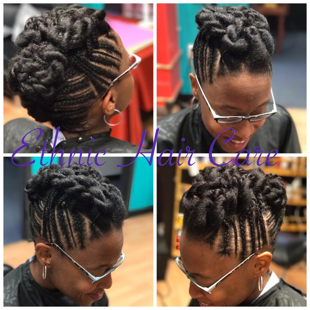 Braided Up-do/ Style (Adult)