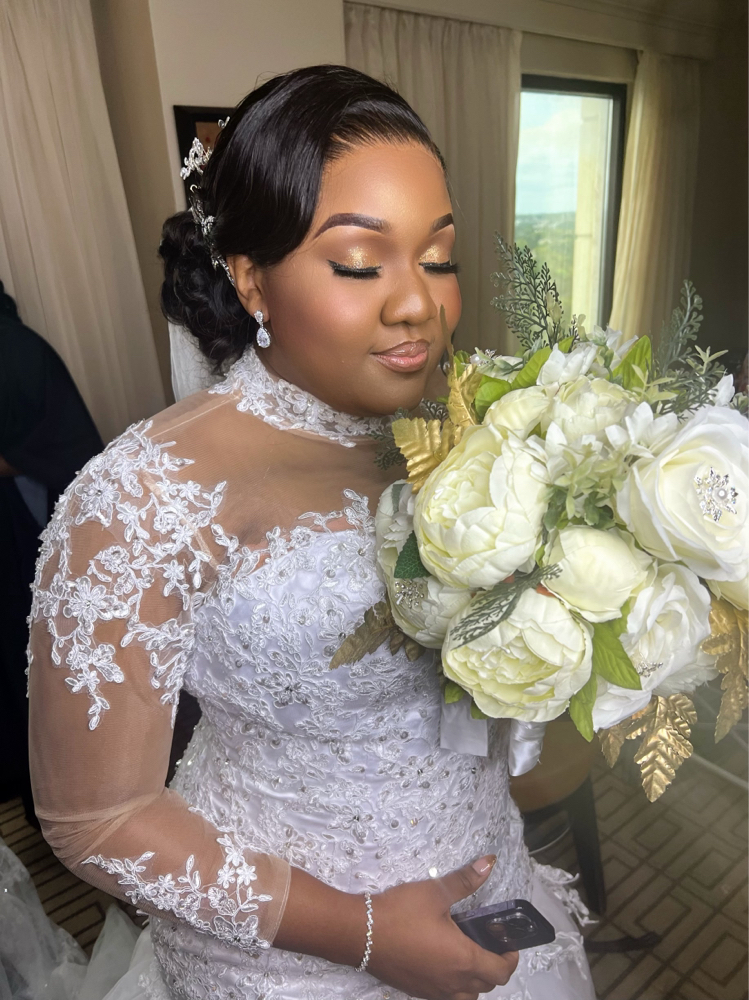 Bridal Makeup/Glam at Globerry Signature in Raleigh, NC