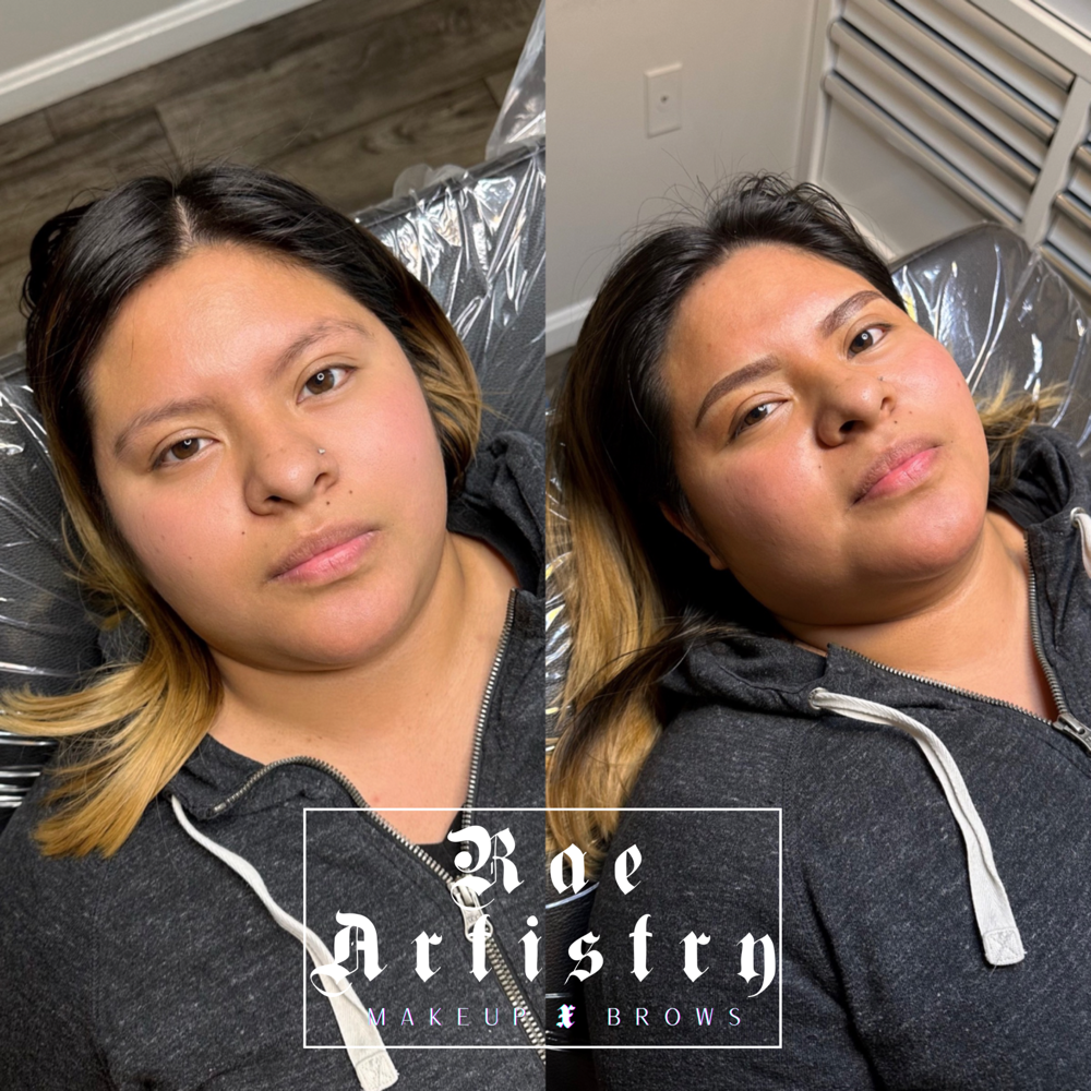 Ombre Powder Brow Correction at Rae Artistry in Lexington Park, MD