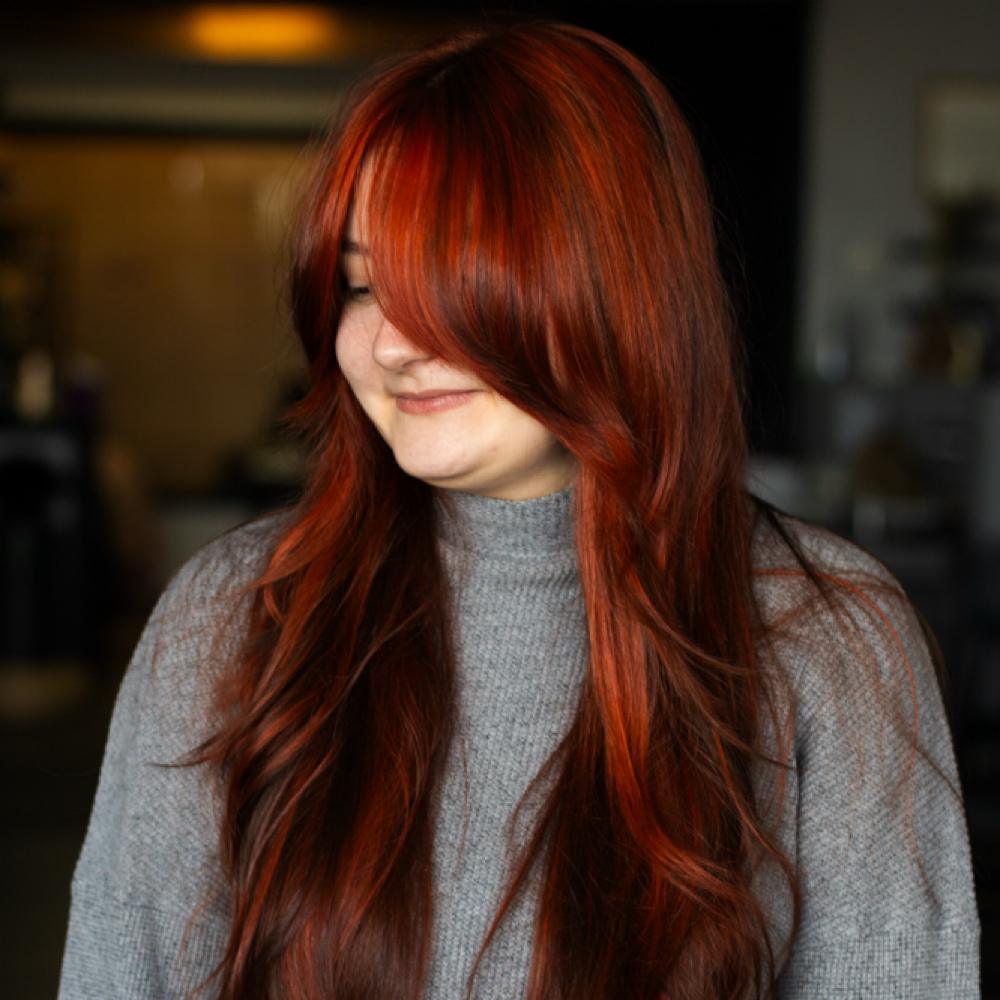 New Clients Color Transformation at Manes By Mik in Sunnyvale, CA