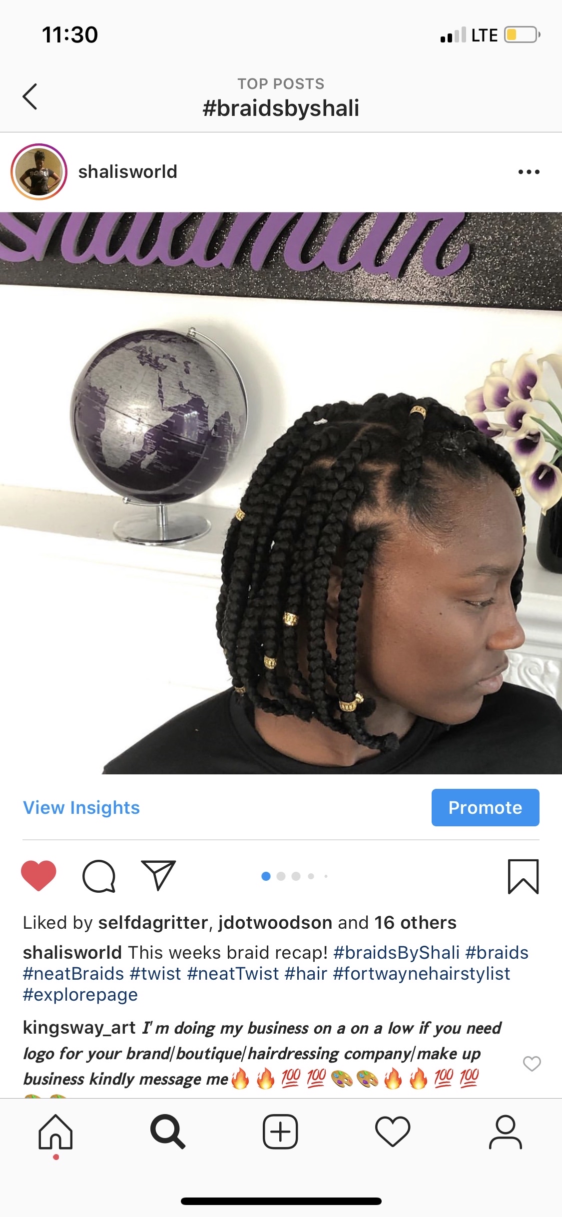 Jumbo Braided Bob (dep Req$25)