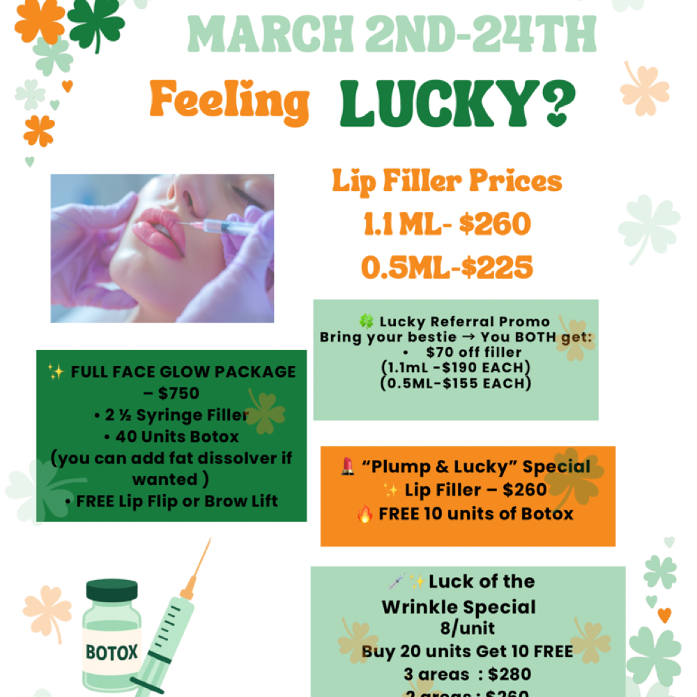 PLUMP AND LUCKY 🍀✨💉🫦 at beautybydeannette in San Antonio, TX