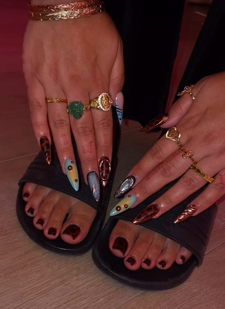 Gel Pedicure