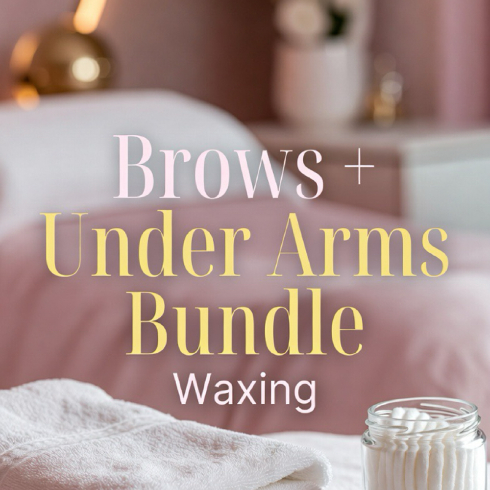 Brows + Under Arms Bundle at OC Aesthetics Lounge in Lake Forest, CA