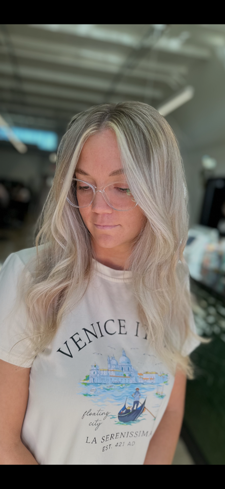 Custom Face Frame Blonding at Beth J Blonding Co in Burbank, CA