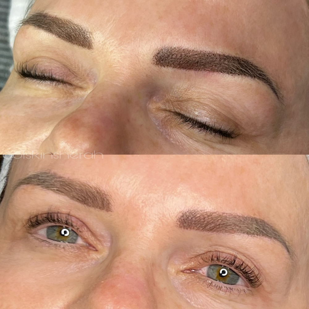 Brow 6-8 wk Touch up