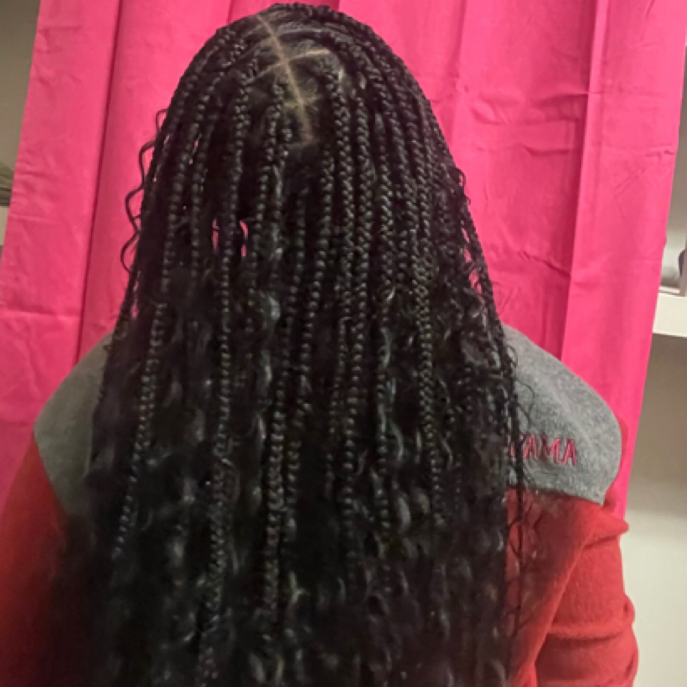 Boho Knotless Braids at Glamour Beauty Body & Wellness in Mobile, AL