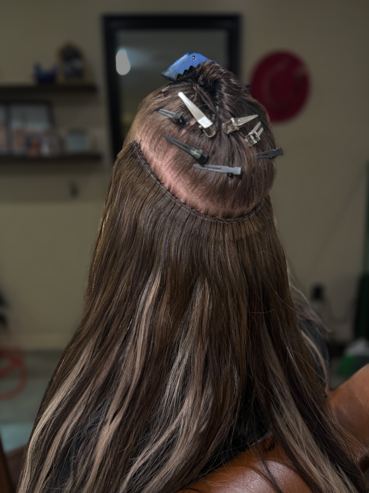 Two Row Extension Install at Mane Attraction Salon & Spa in Mineral Wells, WV