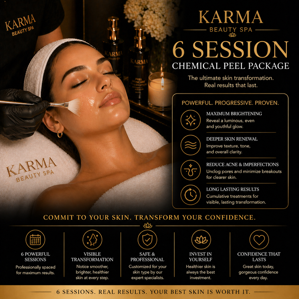 6 Session Chemical Peel at Karma Beauty Spa in Livonia, MI