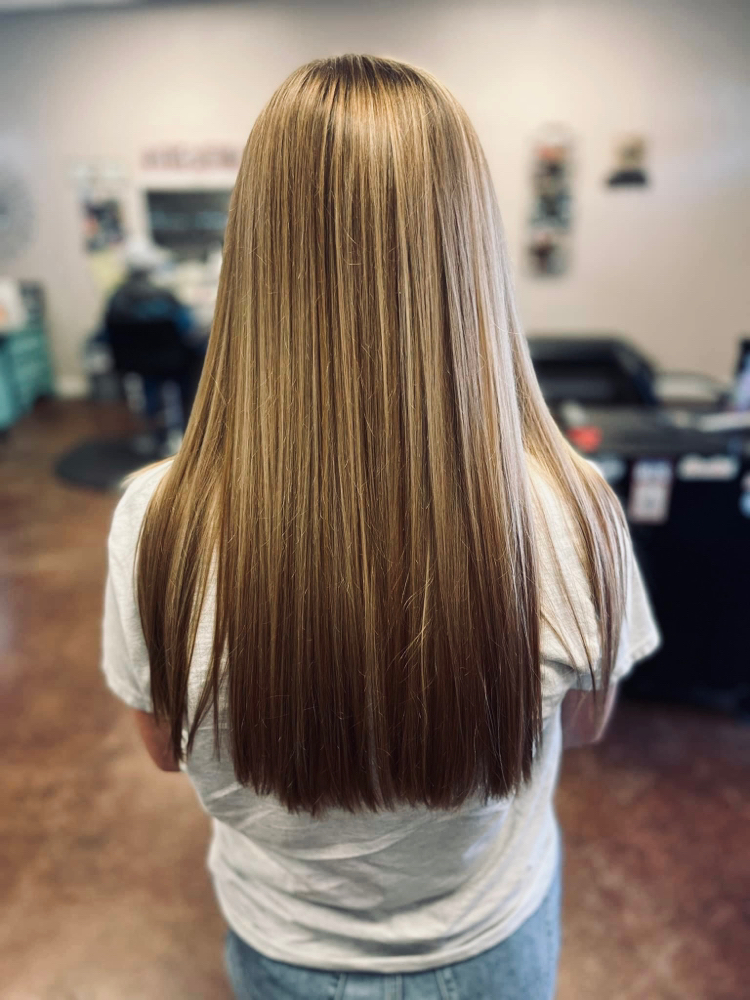 Brazilian Blowout + Cut & Flat Iron
