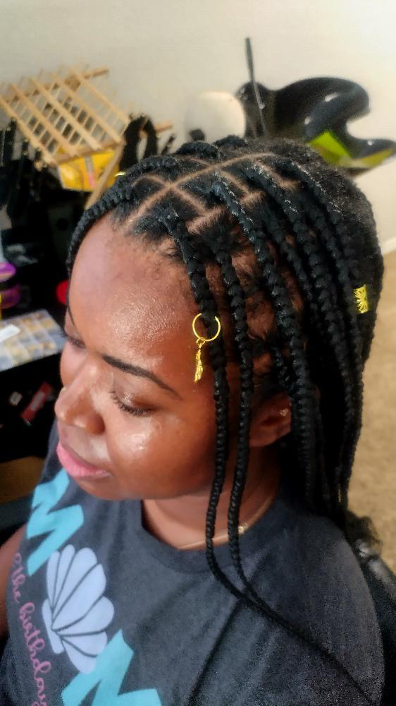 Braid revamp session at Golden Combs in Fountain, CO