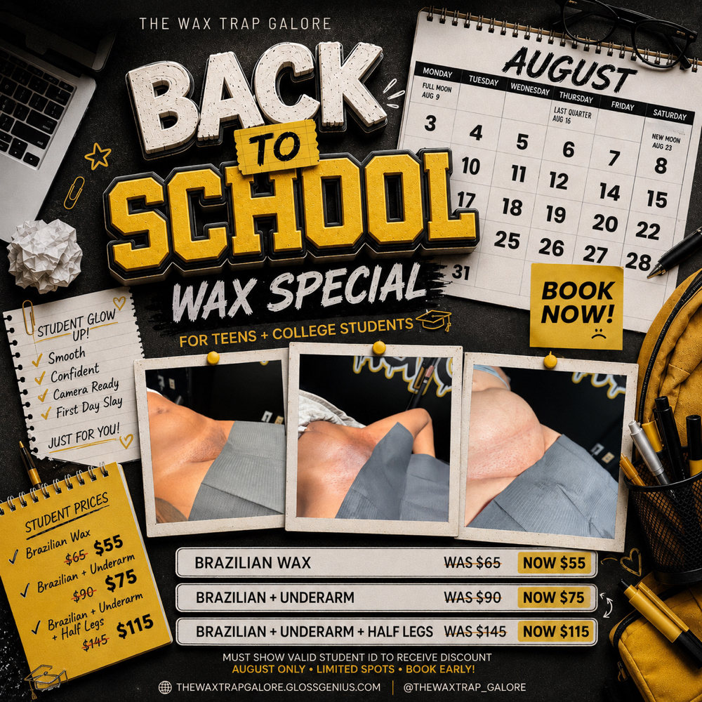 🎓 Student Brazilian Wax at The Wax Trap Galore in Houston, TX