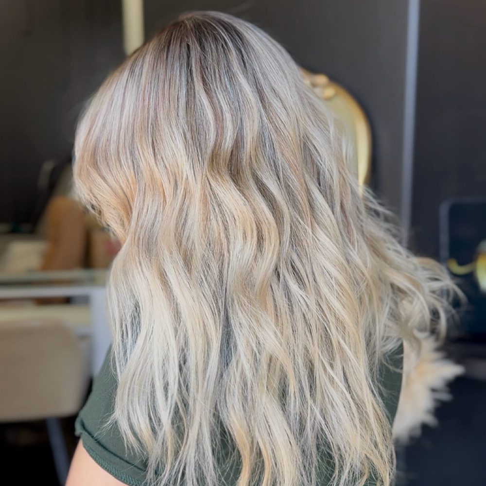 FULL BOMBSHELL BLONDE PACKAGE at AnaNogalesHair in Tucson, AZ