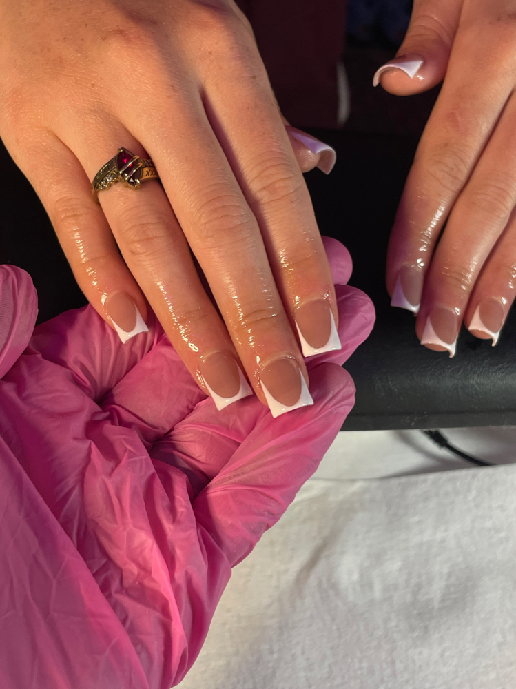 Basic Gel X Frenchtips