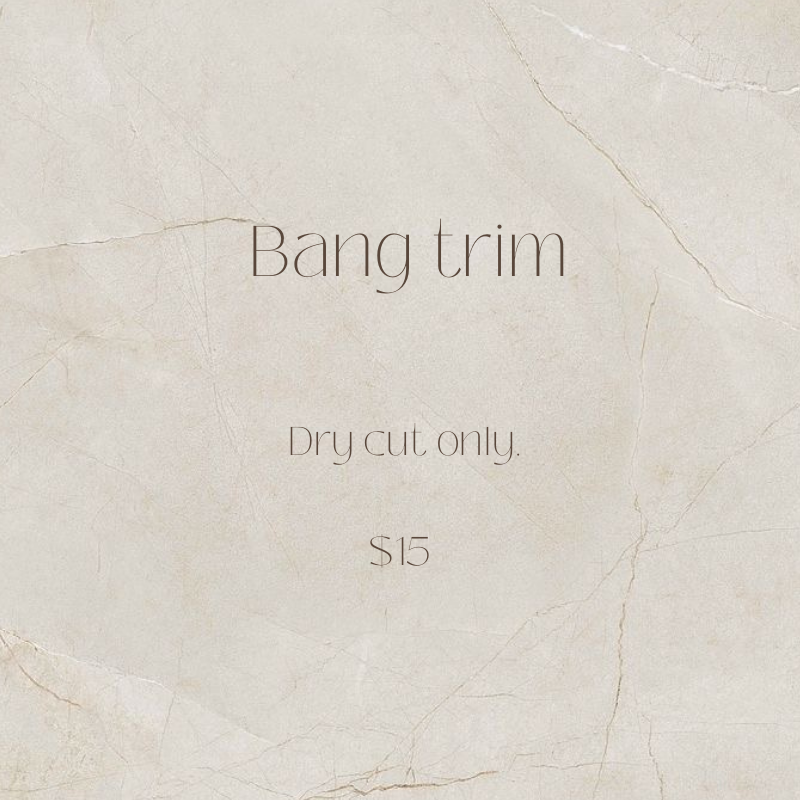 THE BANG TRIM