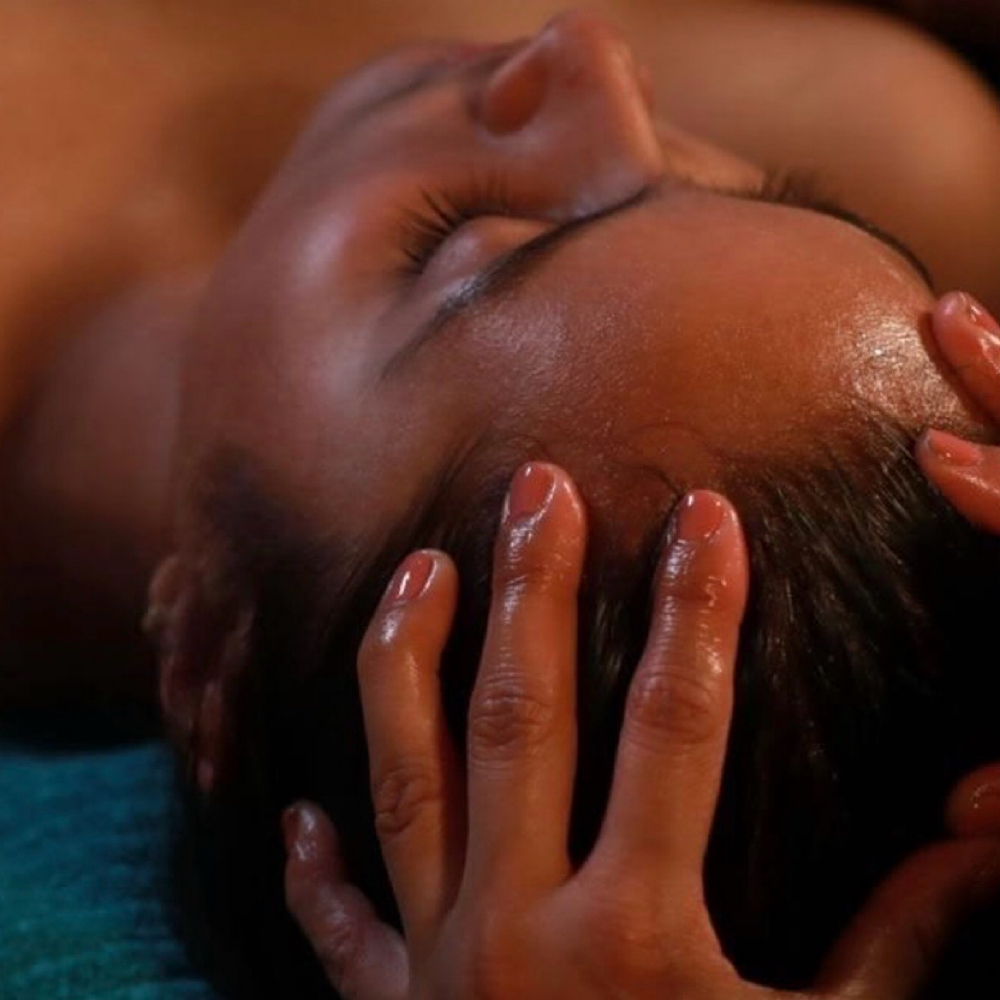 Warm peppermint scalp at BstrongWellness in Poteau, OK