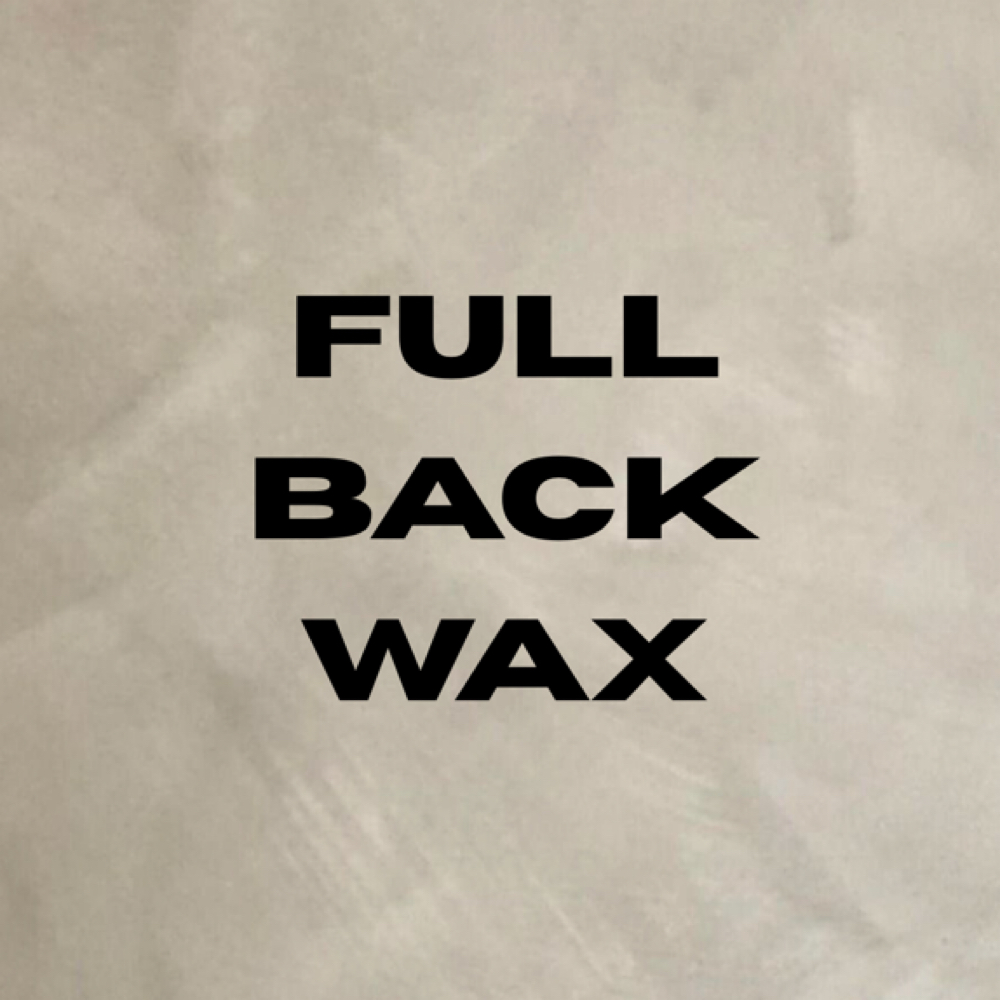 Full Back Wax