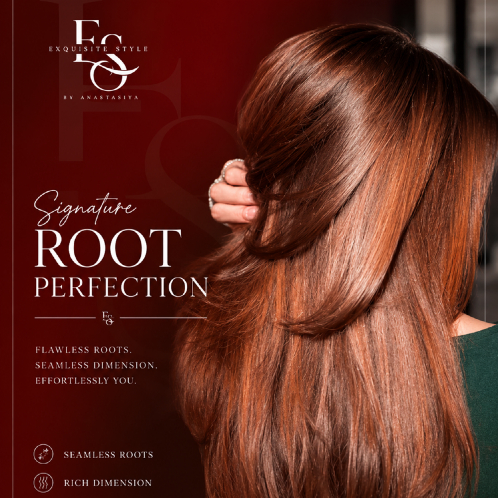 Signature Root Perfection at Exquisite Style By Anastasiya in Carefree, AZ
