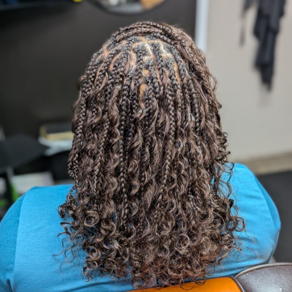 Boho Knotless Bob at Stylo Sense LLC in Memphis, TN