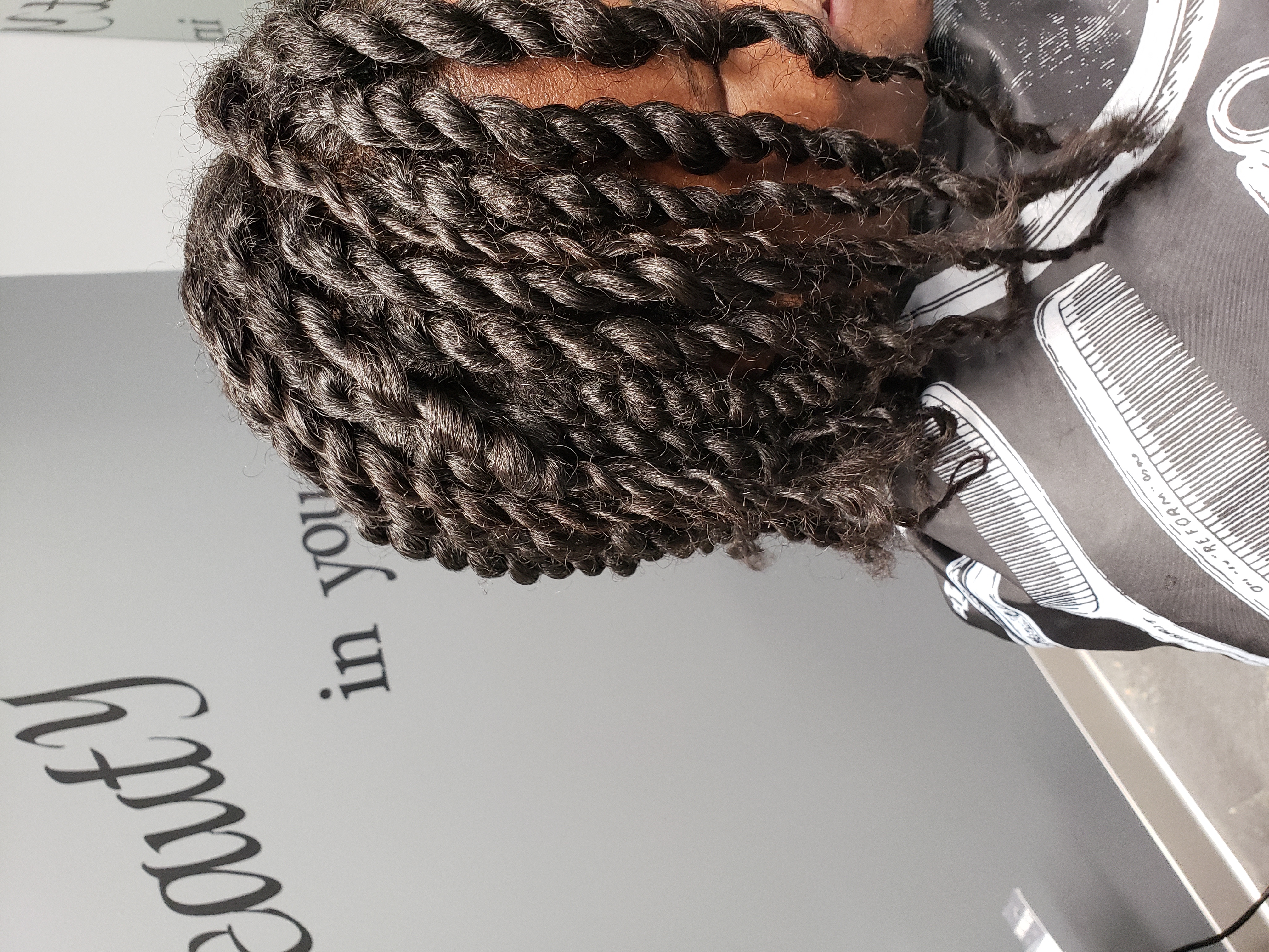 Two Strand Twist No Hair Added