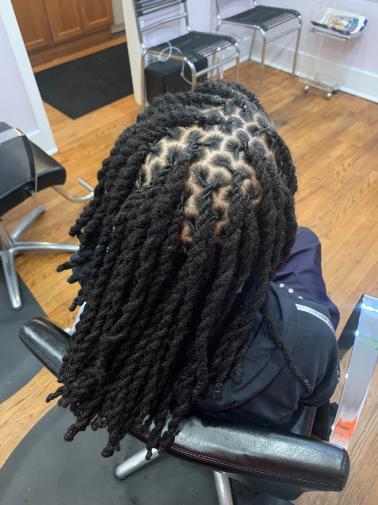 Loc Two Strand Twist at Creative Loc’s in Silverspring, MD