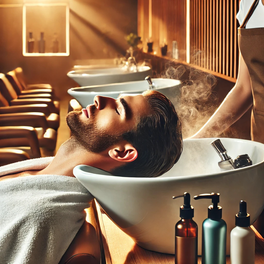 Mens Haircut, Shampoo & Massage