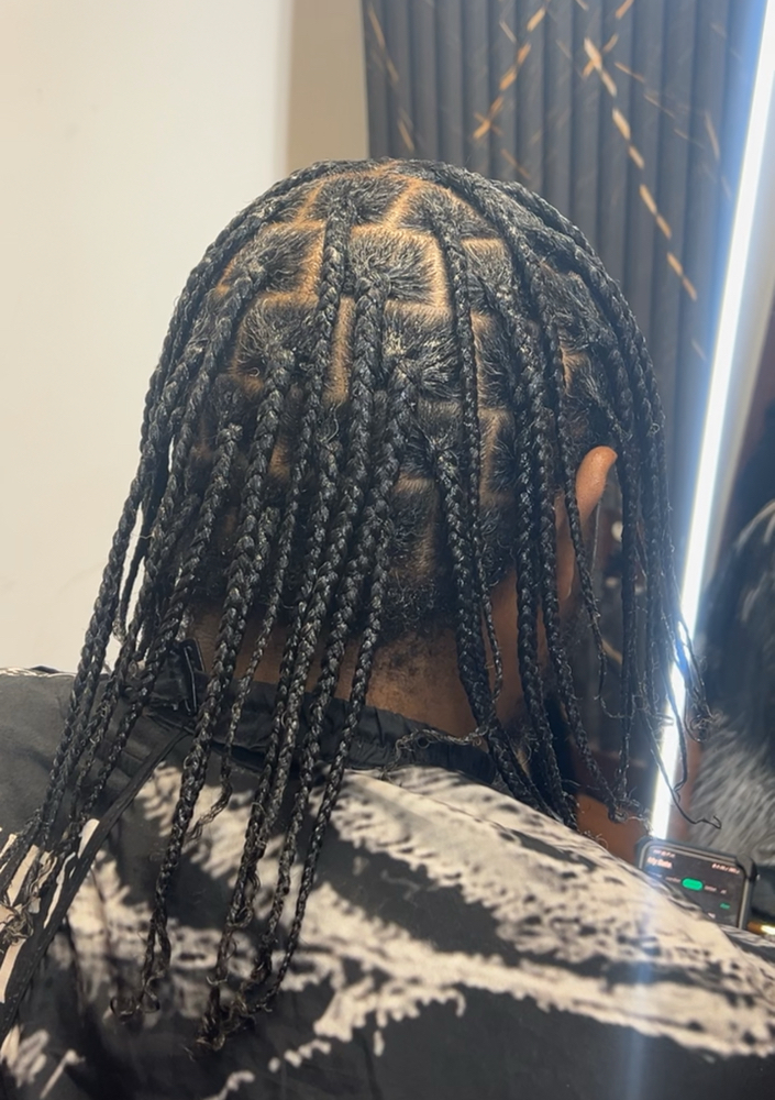 Medium Singles/ 2 Strand Twists