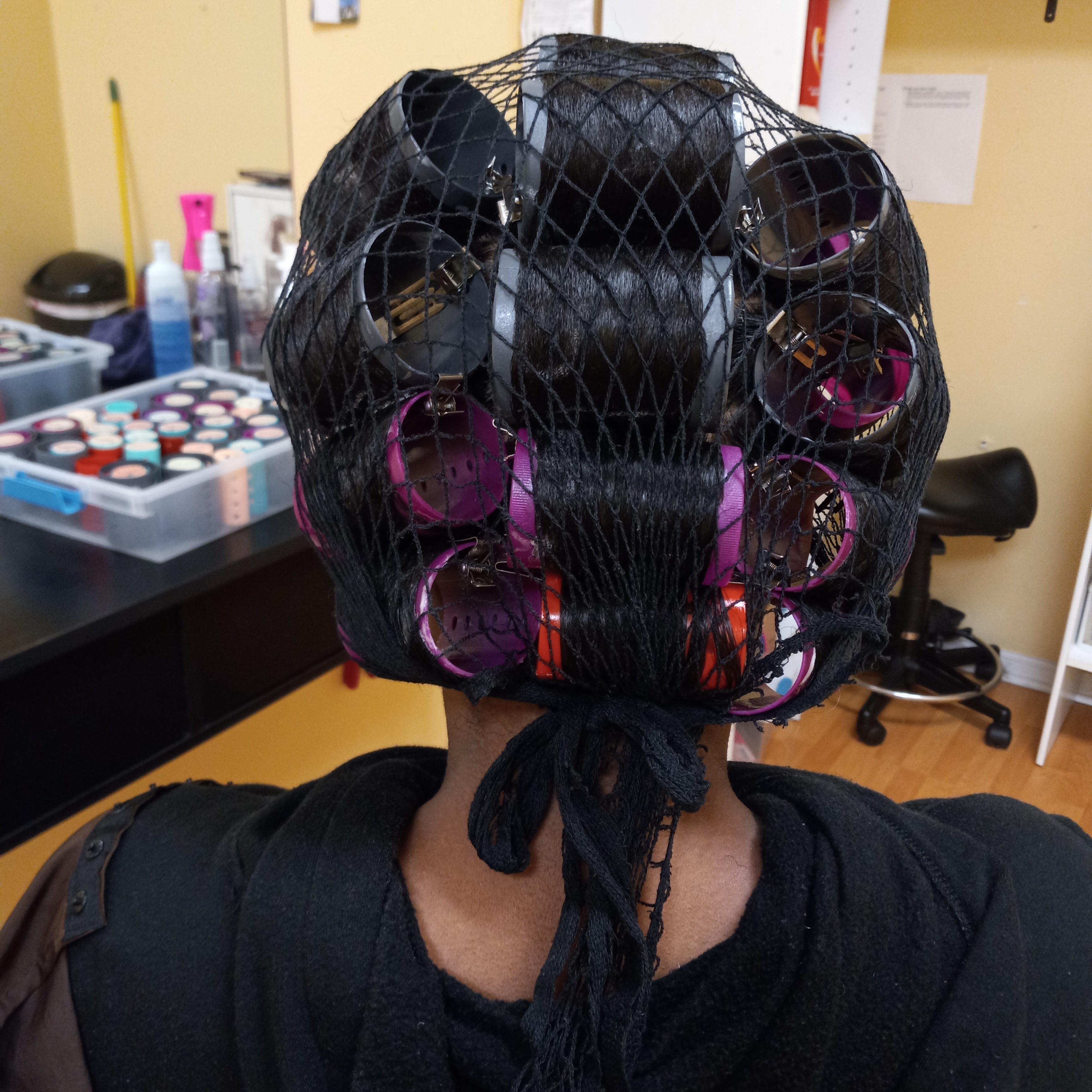 Shampoo & Roller-set at From The Rootz Hair-Care Services-Natural Hair Salon- PSL in Port Saint Lucie, FL