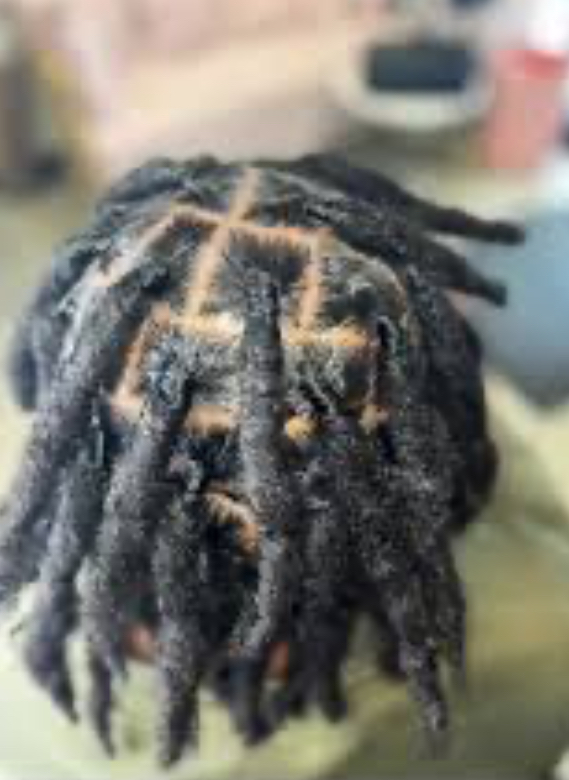 Large Starter Dreads Insta Loc at To Be Crowned By Nina Lynn in Emmaus, PA