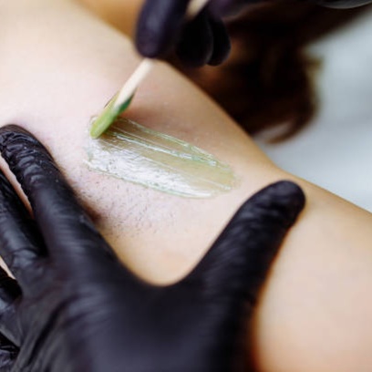 Under Arm Wax at Bare Theory Studio in Colorado Springs, CO