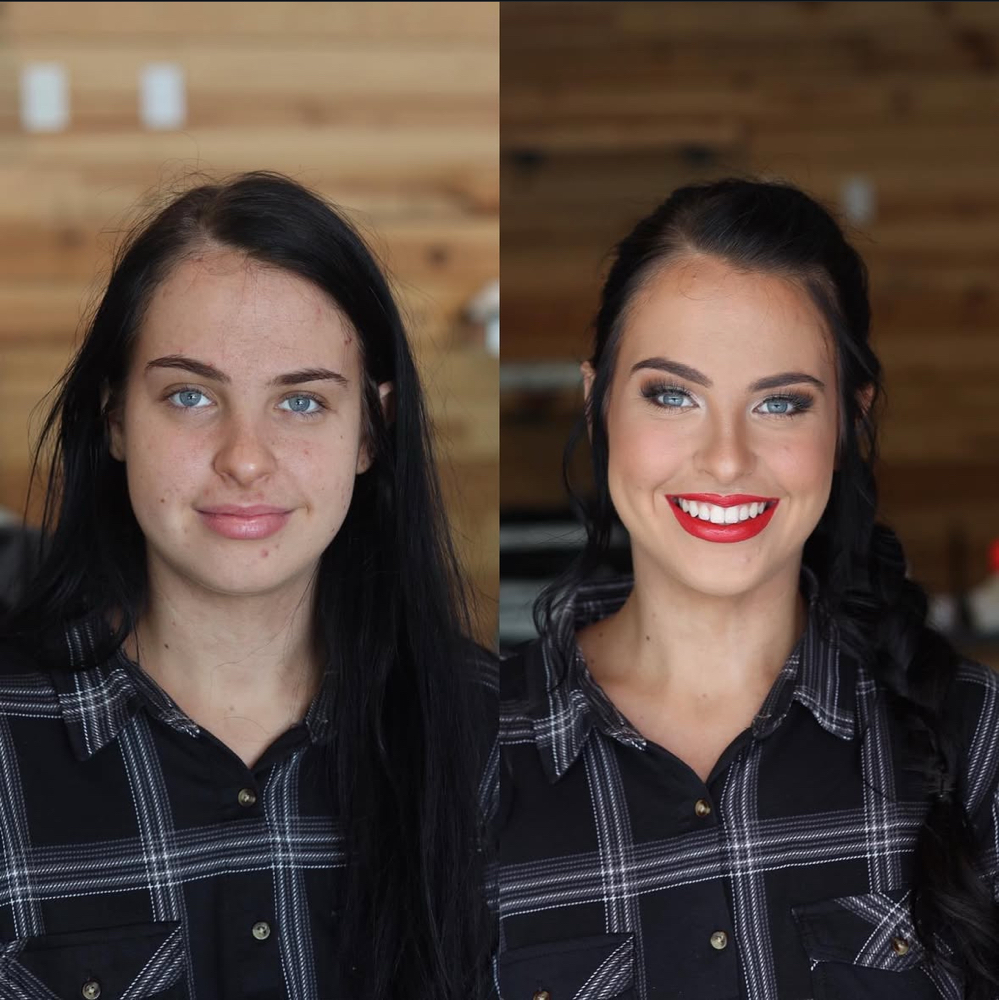Full Face Makeup at Bryshair in Flowood, MS