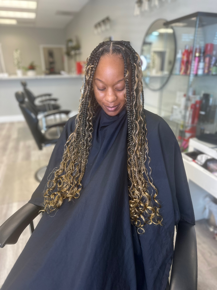 Knotless Goddess Braids