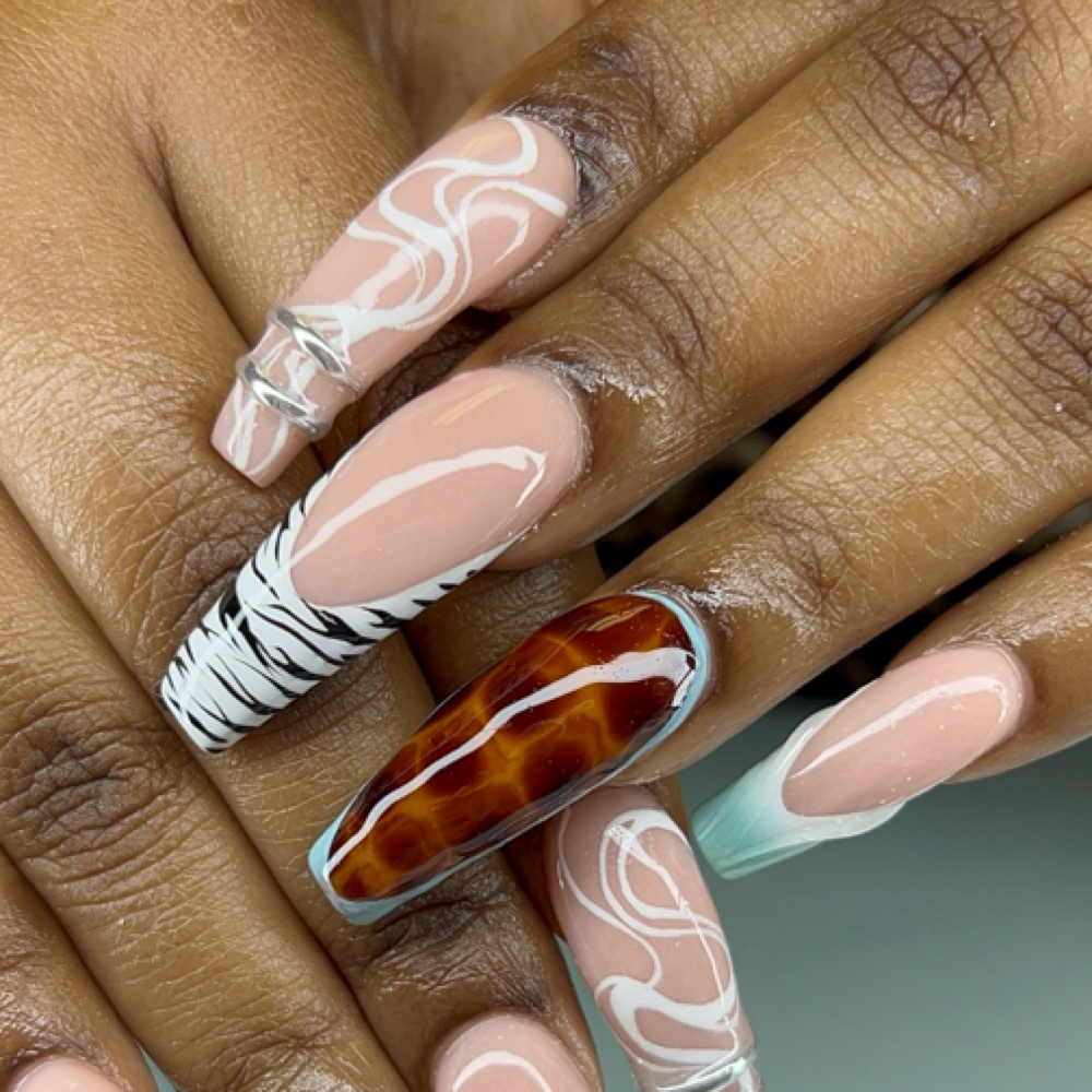 Acrylic Services at Kawaii Klawz in Hinesville, GA