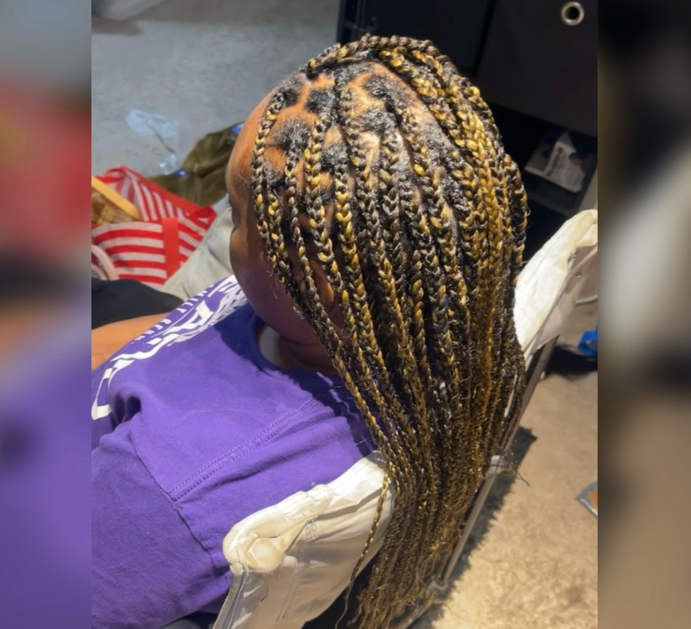Small Knotless or Box Braids